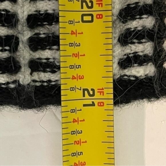 Rachel Zoe Black White Double Breasted Academia Sweater Jacket NWT Size XS - Picture 13 of 13